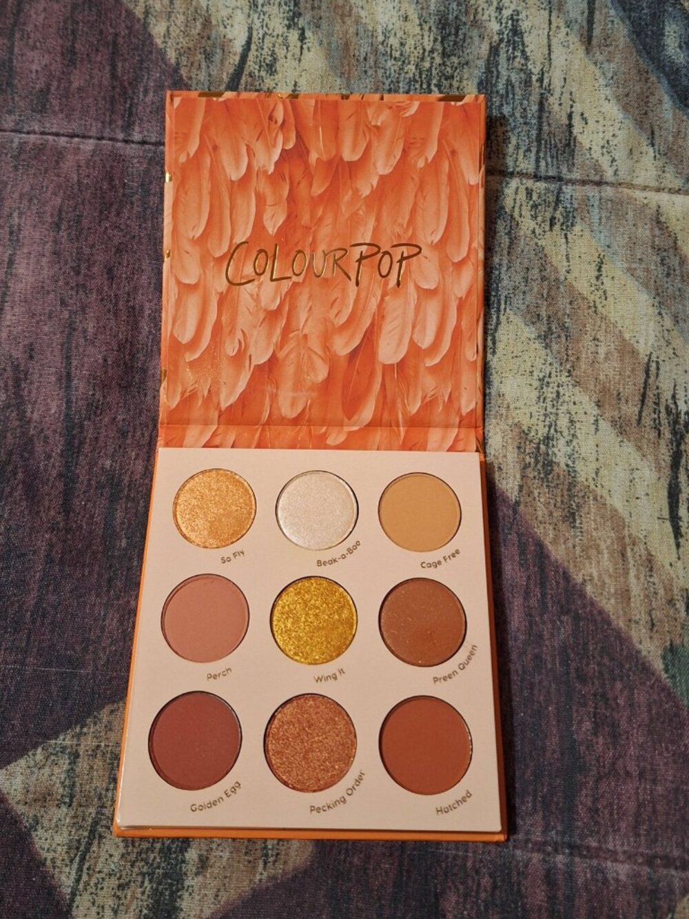 Colourpop “Bird of Paradise” 9-Pan Eyeshadow Palette 🧡 Warm Sunset Tones